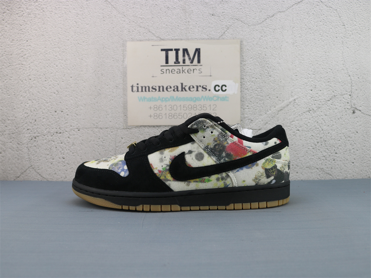 M Batch Nike SB Dunk Low Supreme Rammellzee FD8778-001